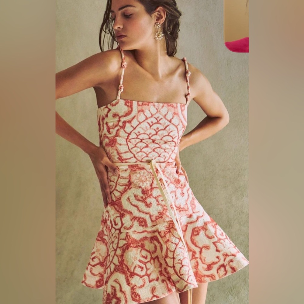 Alexis Zinnia mini dress

Elegant Pink Patterned Dress